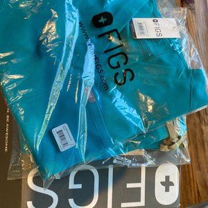 Figs Size Sm Scrubs Set Teal